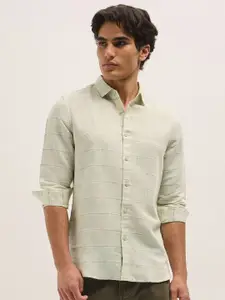 THE BEAR HOUSE Men Slim Fit Horizontal Stripes Opaque Striped Casual Shirt