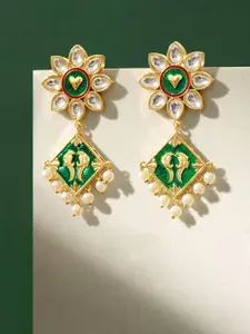 TEEJH Contemporary Drop Earrings