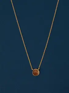 Accessorize Brass Gold-Plated Necklace