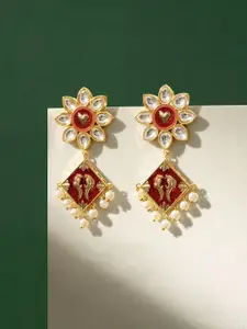 TEEJH Contemporary Drop Earrings