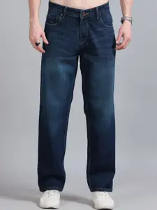 The Roadster Lifestyle Co Men Comfort Straight-Fit Mid-Rise Jeans