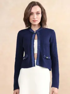 RAREISM Women Button Shrug