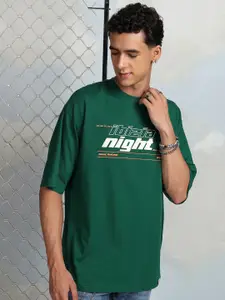 HIGHLANDER Printed Oversized Cotton T-shirt