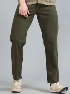 The Roadster Lifestyle Co Men Cotton Straight-Fit Mid-Rise Jeans