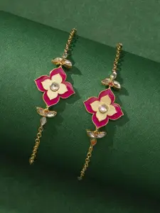 TEEJH Gold-Plated Anklet