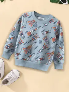 FOREVER FRIDAY Boys Printed Pullover Sweatshirt