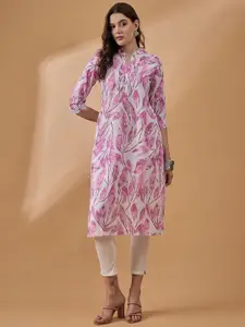 Winza Designer Women Floral Printed Floral Kurta