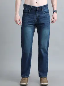The Roadster Lifestyle Co Men Comfort Fit Relaxed Fit Mid-Rise Cotton Jeans