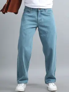 The Roadster Lifestyle Co Men Mid-Rise Straight Fit Jeans