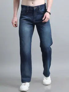 The Roadster Lifestyle Co Men Relaxed-Fit Mid-Rise Pure Cotton Jeans