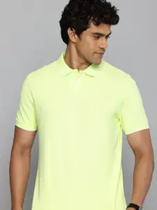 Indian Terrain Pure Cotton Polo Collar Casual T-shirt