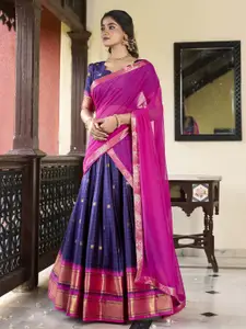 LOOKNBOOK ART Ready to Wear Lehenga & Unstitched Blouse With Dupatta