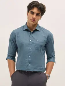 THE BEAR HOUSE Men Tailored Fit Opaque Printed Formal Shirt