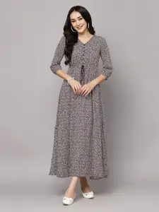 BAESD Women Floral Printed Maxi Dress