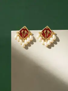 TEEJH Contemporary Drop Earrings