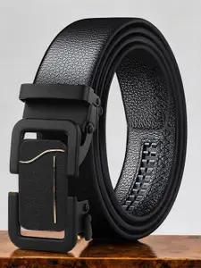Metronaut Men PU Slider Buckle Belt