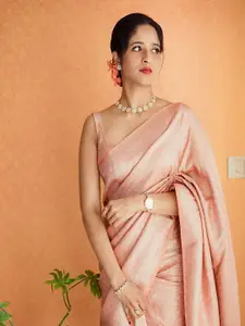 Anouk Floral Zari Traditional Banarasi Saree