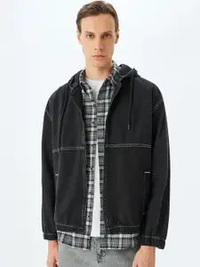 Koton Men Colourblocked Bomber Jacket