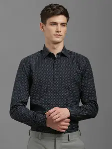 Louis Philippe Men Classic Opaque Printed Formal Shirt