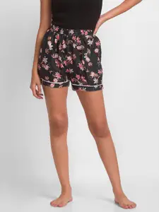 FashionRack Women Pack Of 2 Floral Printed Lounge Shorts