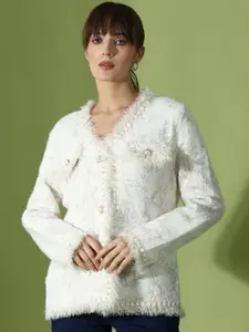 Roadster Women Woolen Blazer