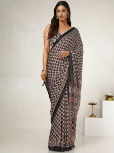 Soch Women Ethnic Motifs Pure Crepe Saree