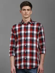 Louis Philippe Sport Men Slim Fit Opaque Checked Casual Shirt