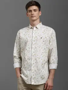 Louis Philippe Jeans Men Slim Fit Floral Opaque Printed Casual Shirt