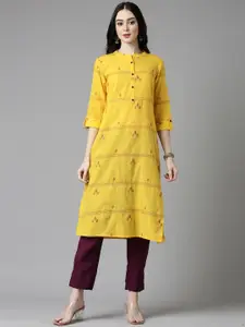 Anouk Women Printed Flared Sleeves Kurta