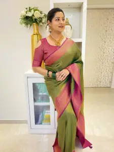 Areca Designer Woven Design Zari Pure Silk Banarasi Saree