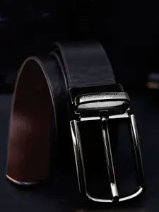 Hayes London Men Belt Premium Genuine Formal Reversible Leather
