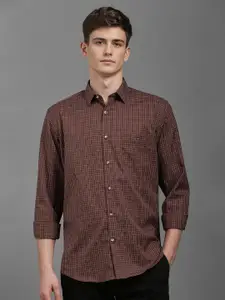 Louis Philippe Sport Men Slim Fit Opaque Checked Casual Shirt