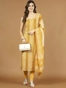 Meena Bazaar Printed Unstitched Dress Material