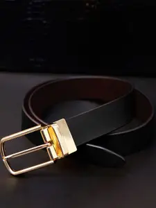 Hayes London Men Belt Premium Genuine Formal Reversible Leather
