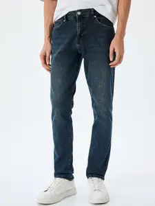 Koton Men Cotton Slim Fit Mid-Rise Jeans