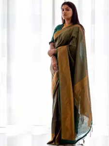 Areca Designer Woven Design Zari Pure Silk Banarasi Saree