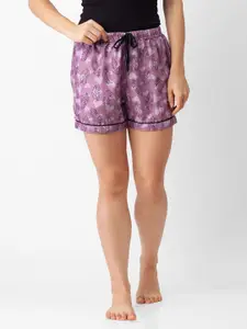 FashionRack Pack Of 2 Women Printed Lounge Shorts