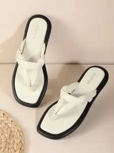 Nautica Women T-Strap Flats