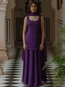 anayna Women Regular Kurta with Skirt & With Dupatta