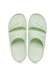 Crocs Women Self Design Sliders