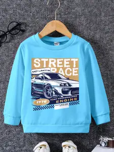 BAESD Boys Graphic Printed Sweatshirt