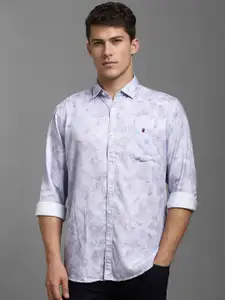 Louis Philippe Jeans Men Slim Fit Opaque Printed Casual Shirt