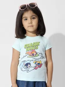 The Souled Store Girls Printed T-shirt