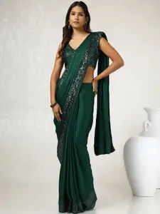 Soch Beads and Stones Satin Saree