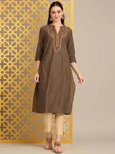 Anouk Women Embroidered Kurta