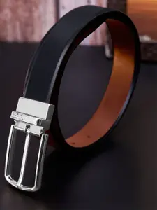 Hayes London Men Belt Premium Genuine Formal Reversible Leather