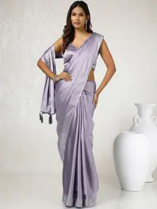 Soch Embellished Beads and Stones Satin Saree