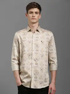 Louis Philippe Sport Men Slim Fit Floral Opaque Printed Casual Shirt