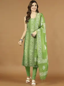 Meena Bazaar Printed Unstitched Dress Material