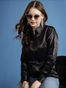 BEING NAUGHTY Women Comfort Opaque Party Shirt